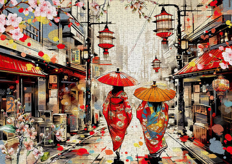Tokyo Stroll 1000 Piece Jigsaw Puzzle | Enjoy Puzzles - Jigsaw Puzzles - The Puzzle Center