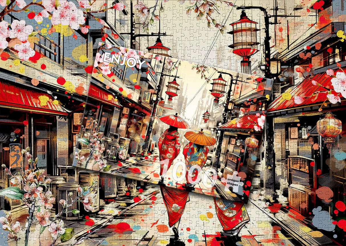 Tokyo Stroll 1000 Piece Jigsaw Puzzle | Enjoy Puzzles - Jigsaw Puzzles - The Puzzle Center