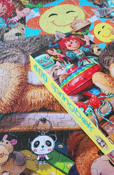 Toy Cupboard 400 Piece Jigsaw Puzzle by Springbok Puzzles - Springbok Puzzles - Jigsaw Puzzles - The Puzzle Center