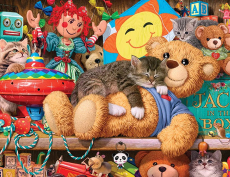 Toy Cupboard 400 Piece Jigsaw Puzzle by Springbok Puzzles - Springbok Puzzles - Jigsaw Puzzles - The Puzzle Center