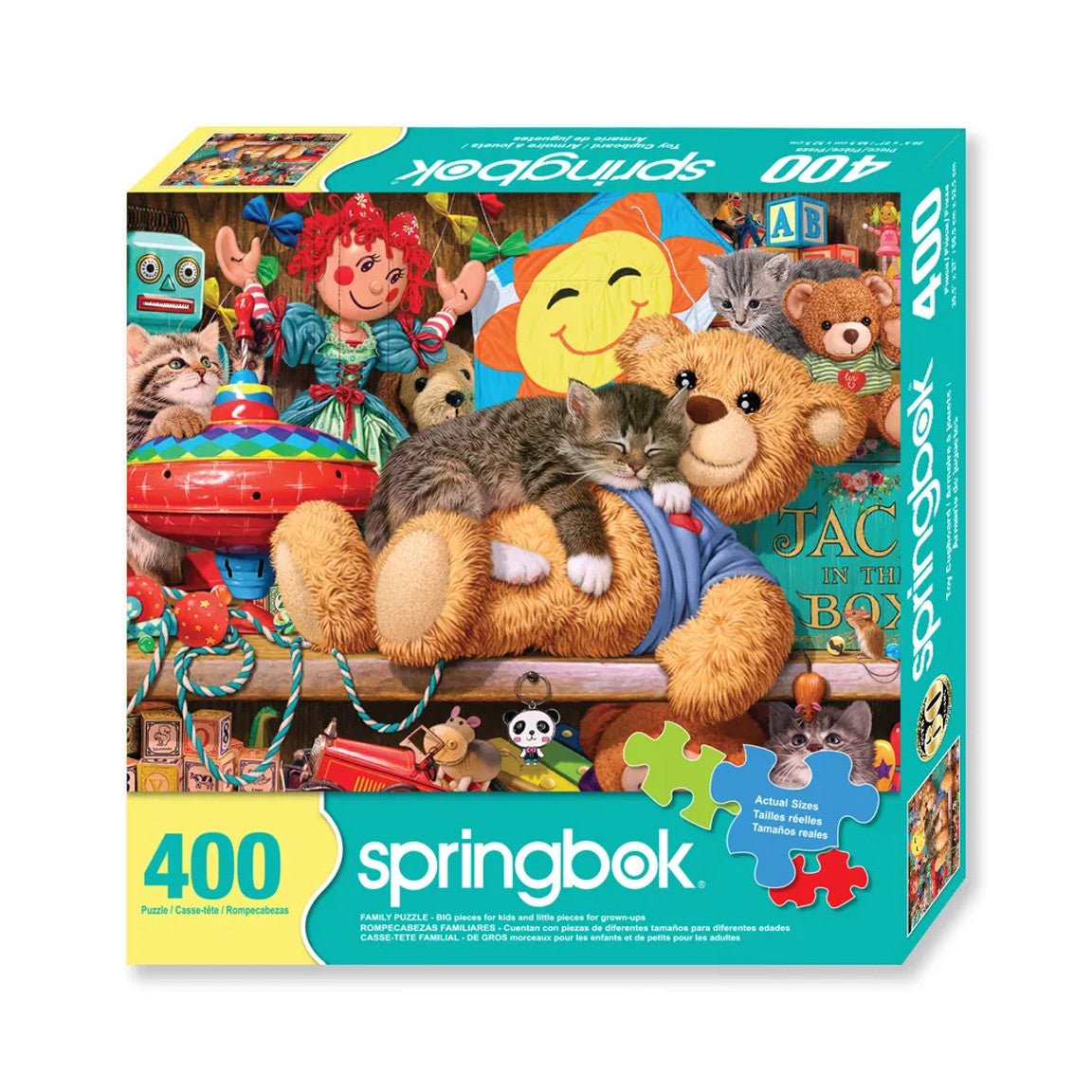 Toy Cupboard 400 Piece Jigsaw Puzzle by Springbok Puzzles - Springbok Puzzles - Jigsaw Puzzles - The Puzzle Center