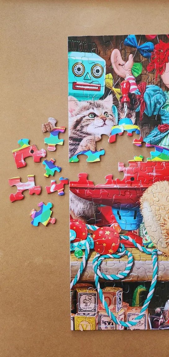 Toy Cupboard 400 Piece Jigsaw Puzzle by Springbok Puzzles - Springbok Puzzles - Jigsaw Puzzles - The Puzzle Center