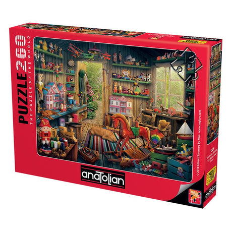 Toy Makers Shed 260 Piece Jigsaw Puzzle | Anatolian - Jigsaw Puzzles - The Puzzle Center