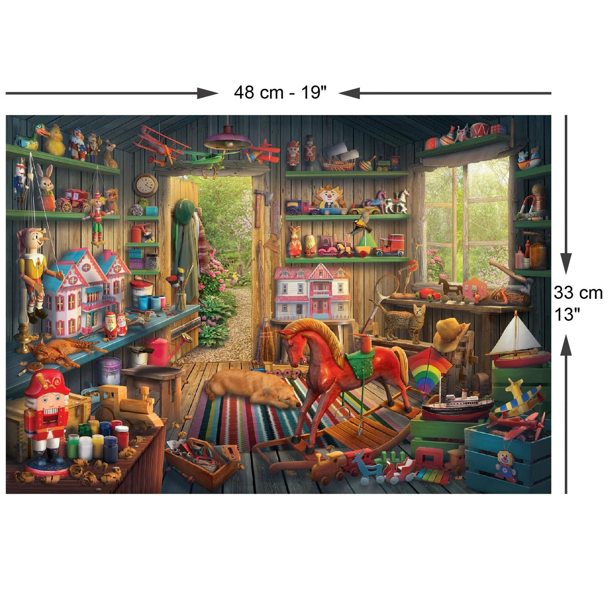 Toy Makers Shed 260 Piece Jigsaw Puzzle | Anatolian - Jigsaw Puzzles - The Puzzle Center