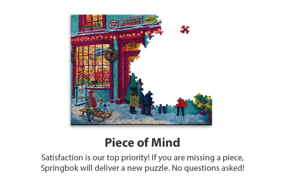 Toy Shop 1000 Piece Jigsaw Puzzle by Springbok Puzzles - Springbok Puzzles - Jigsaw Puzzles - The Puzzle Center