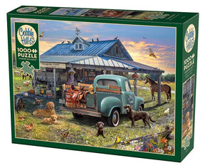 Trading Post 1000 Piece Puzzle by Cobble Hill Puzzles - Cobble Hill Puzzles - Jigsaw Puzzles - The Puzzle Center