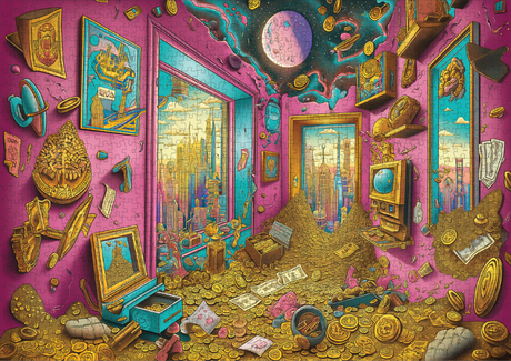 Treasure Trove 1000 Piece Jigsaw Puzzle | Trippy Puzzle Co - Jigsaw Puzzles - The Puzzle Center