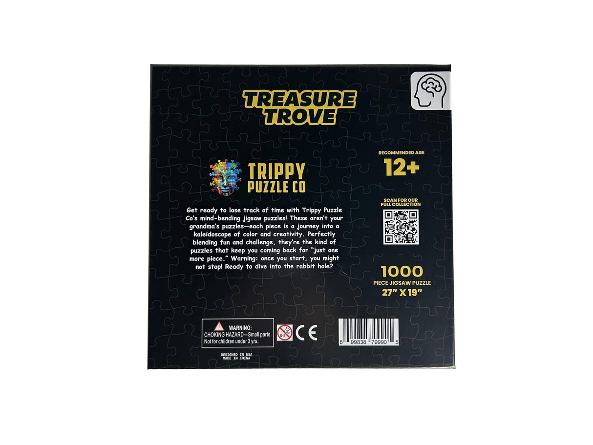 Treasure Trove 1000 Piece Jigsaw Puzzle | Trippy Puzzle Co - Jigsaw Puzzles - The Puzzle Center