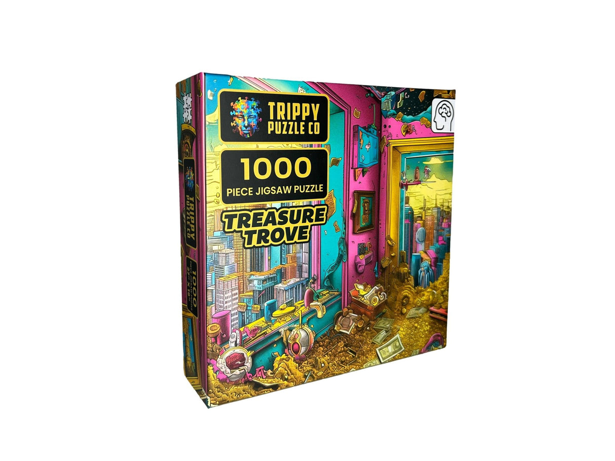Treasure Trove 1000 Piece Jigsaw Puzzle | Trippy Puzzle Co - Jigsaw Puzzles - The Puzzle Center