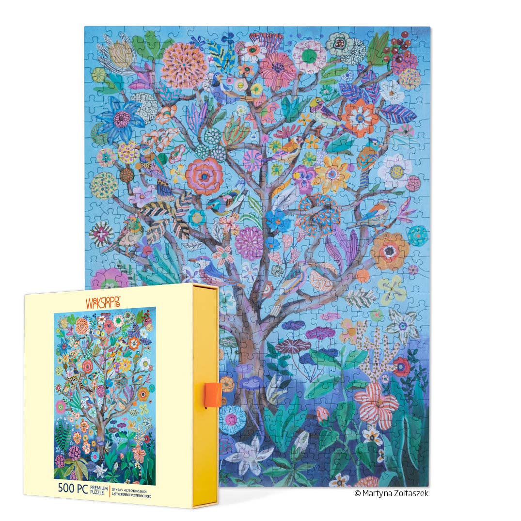 Tree of Life 500 Pc Puzzle | WerkShoppe – The Puzzle Center