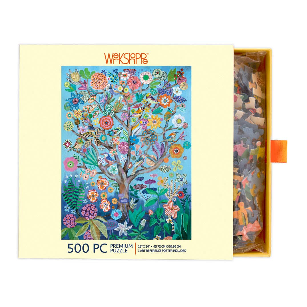 Tree of Life 500 Pc Puzzle | WerkShoppe – The Puzzle Center