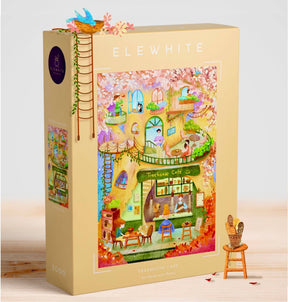 Treehouse Cafe 1000 Piece Jigsaw Puzzle | Elewhite - Jigsaw Puzzles - The Puzzle Center