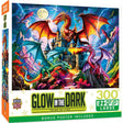 Triad of Fire 300 Piece Glow in the Dark Jigsaw Puzzle | Masterpieces - Masterpieces Puzzles - Jigsaw Puzzles - The Puzzle Center