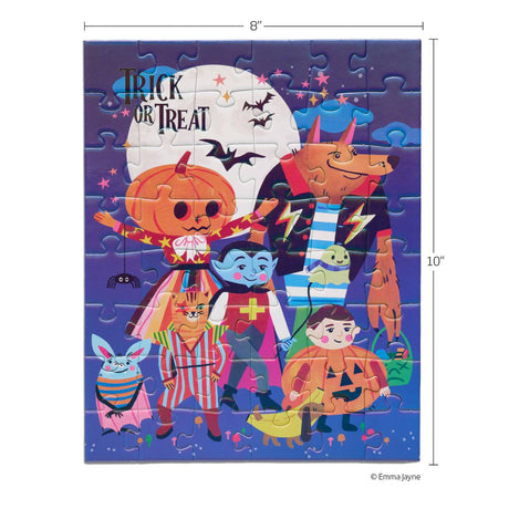 Trick or Treat 48 Piece Jigsaw Puzzle | WerkShoppe - Jigsaw Puzzle - The Puzzle Center