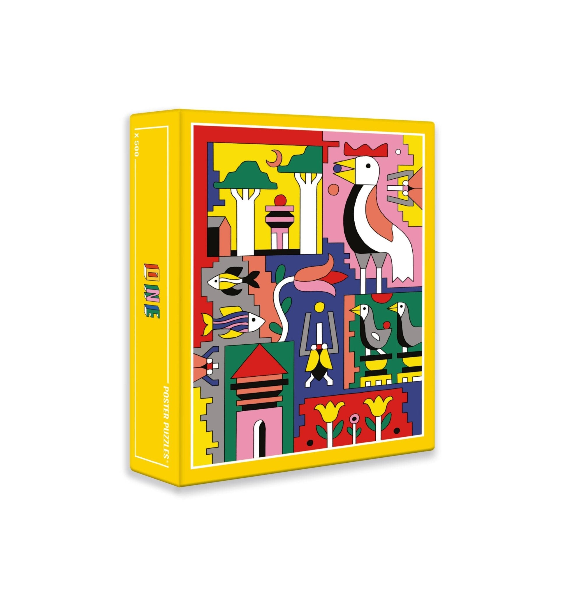 Triptych Jigsaw Puzzle Box Set | 3 x 500 Piece Puzzles by