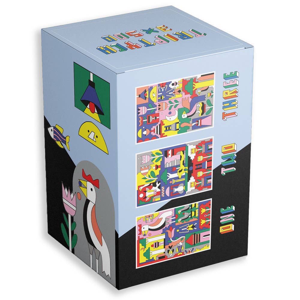 Triptych Jigsaw Puzzle Box Set | 3 x 500 Piece Puzzles by