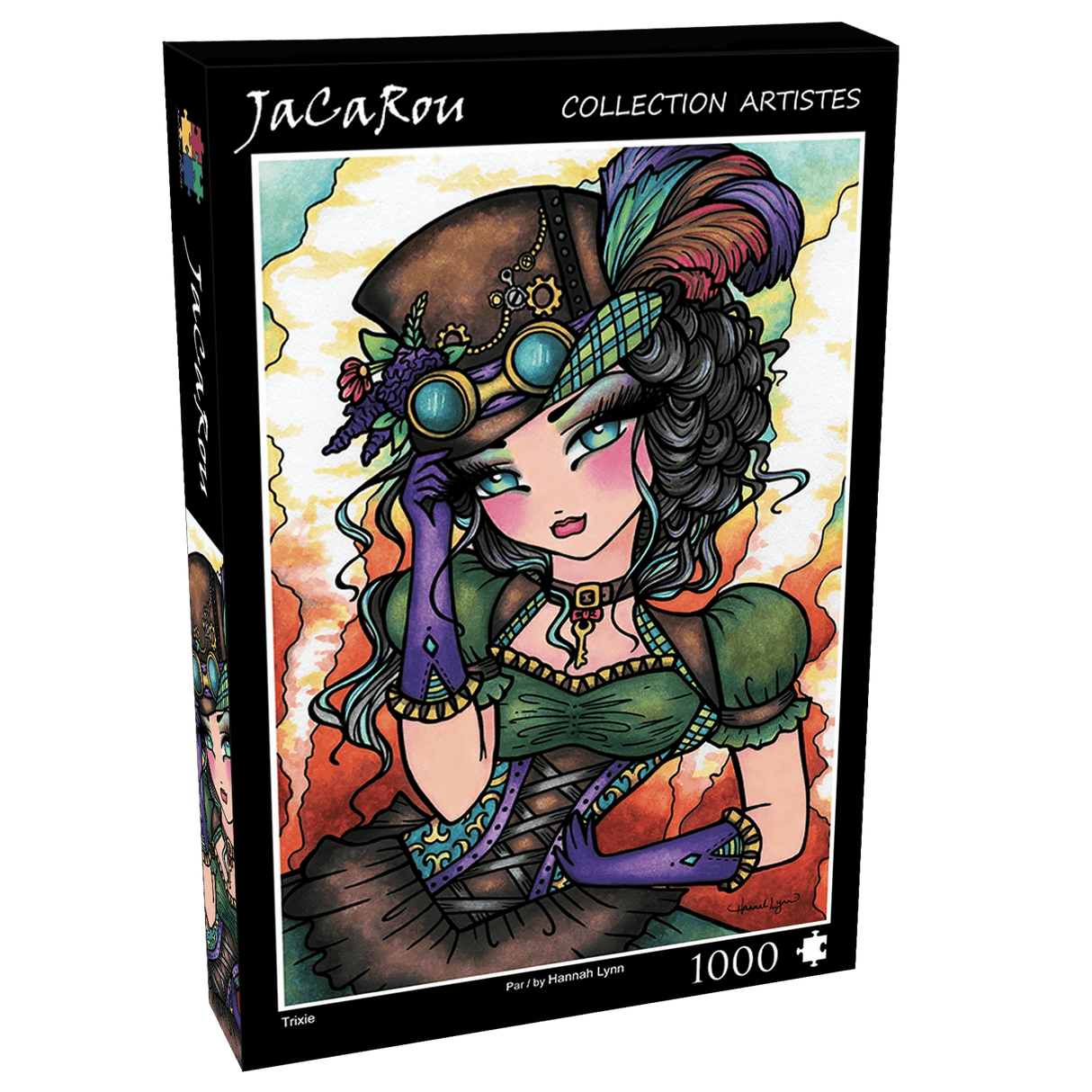 JaCaRou Trixie Steampunk puzzle with colorful steampunk character