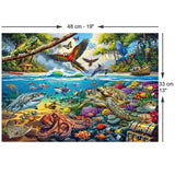 Tropical Dream 260 Piece Jigsaw Puzzle | Anatolian - Jigsaw Puzzles - The Puzzle Center