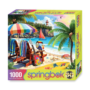 Tropical Paradise 1000 Piece Jigsaw Puzzle | Springbok Puzzles - Springbok Puzzles - Jigsaw Puzzles - The Puzzle Center