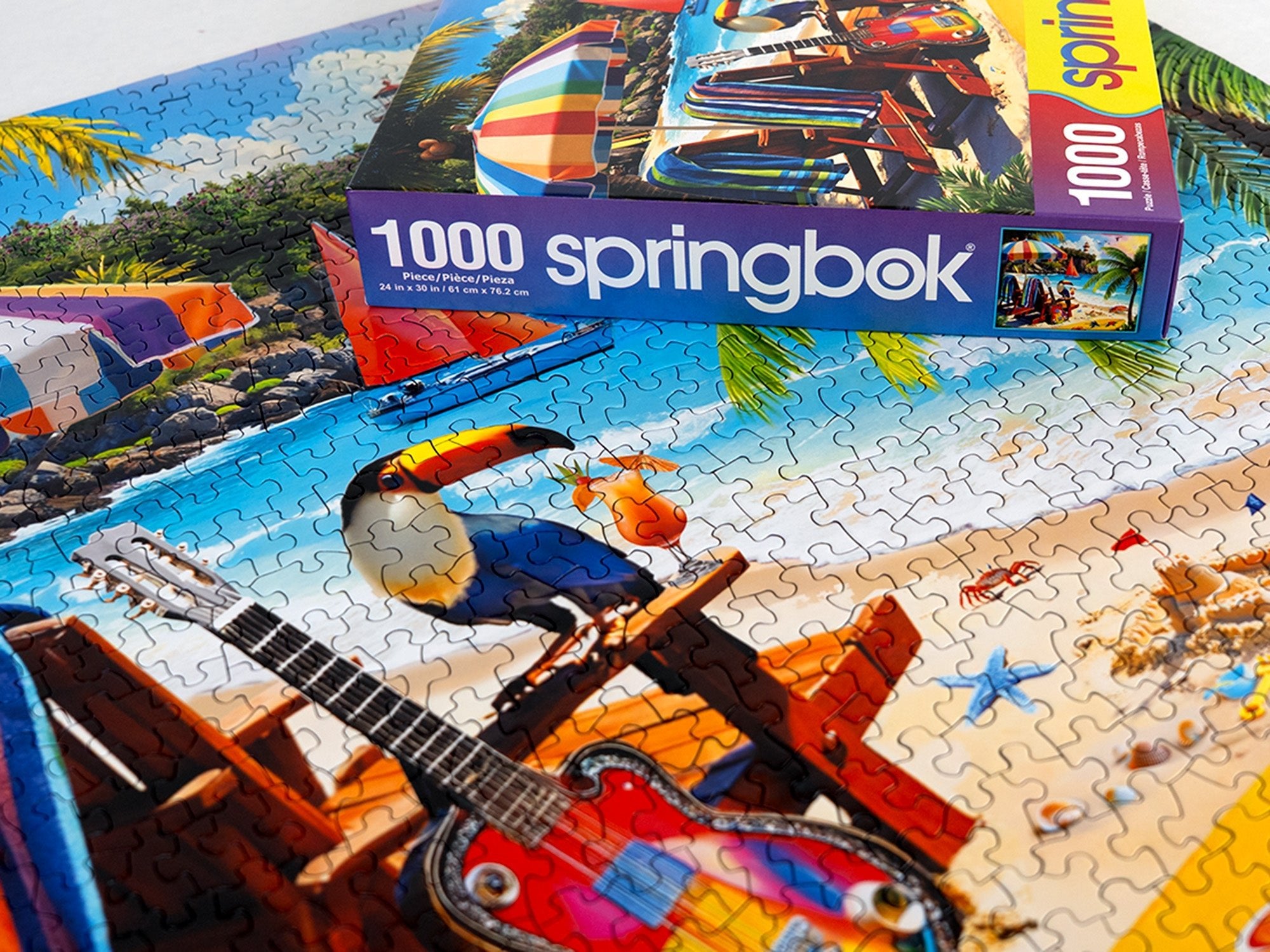 Tropical Beach 1000 Piece Puzzle – The Puzzle Center