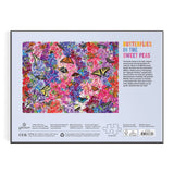 Troy Litten Butterflies In the Sweet Peas 1000 Piece Jigsaw Puzzle | Galison - Jigsaw Puzzles - The Puzzle Center