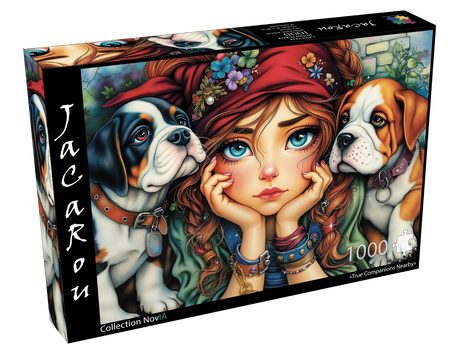 True Companions Nearby 1000 Piece Jigsaw Puzzle | JaCaRou Puzzles - Jigsaw Puzzles - The Puzzle Center