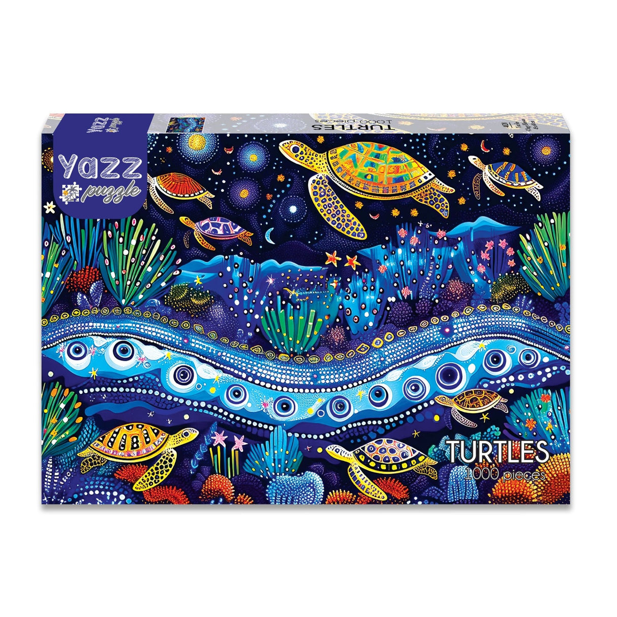 Turtles 1000 Piece Jigsaw Puzzle | Yazz - Jigsaw Puzzles - The Puzzle Center