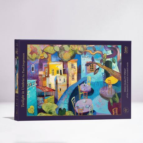 Twilight in Umbria 500 Piece Jigsaw Puzzle | Art & Fable - Jigsaw Puzzles - The Puzzle Center