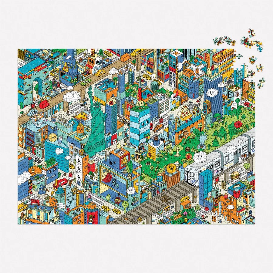 Uncovering New York City Search and Find 1000 Piece Jigsaw Puzzle by Galison - Galison - Jigsaw Puzzles - The Puzzle Center