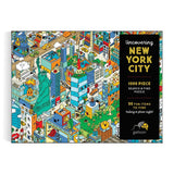 Uncovering New York City Search and Find 1000 Piece Jigsaw Puzzle by Galison - Galison - Jigsaw Puzzles - The Puzzle Center
