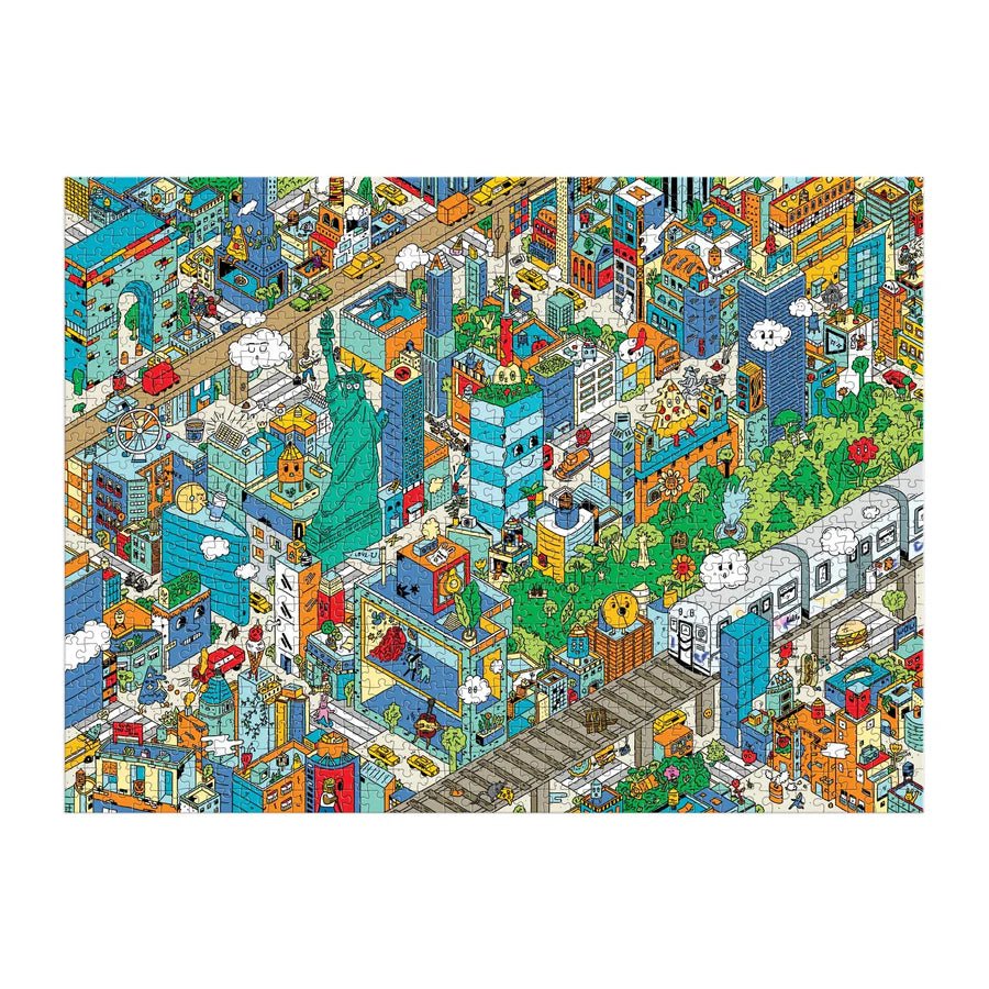 Uncovering New York City Search and Find 1000 Piece Jigsaw Puzzle by Galison - Galison - Jigsaw Puzzles - The Puzzle Center