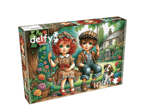 Under The Old Tree 1000 Piece Jigsaw Puzzle | Delfy Puzzles - Jigsaw Puzzles - The Puzzle Center