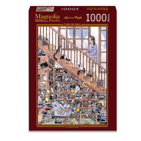 Under the Stairs 1000 Piece Jigsaw Puzzle | Magnolia - Jigsaw Puzzles - The Puzzle Center
