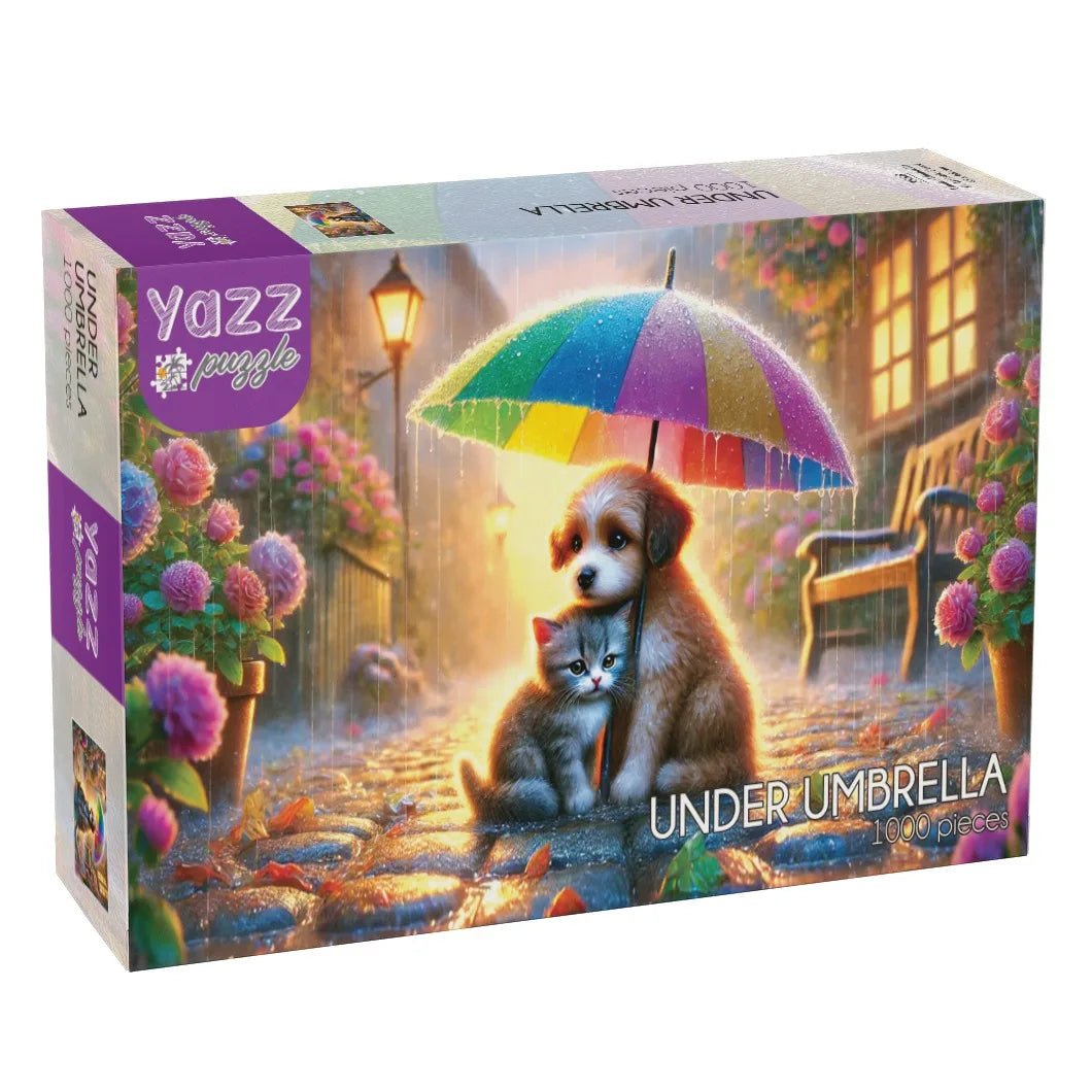 Under Umbrella 1000 Piece Jigsaw Puzzle | Yazz - Jigsaw Puzzles - The Puzzle Center
