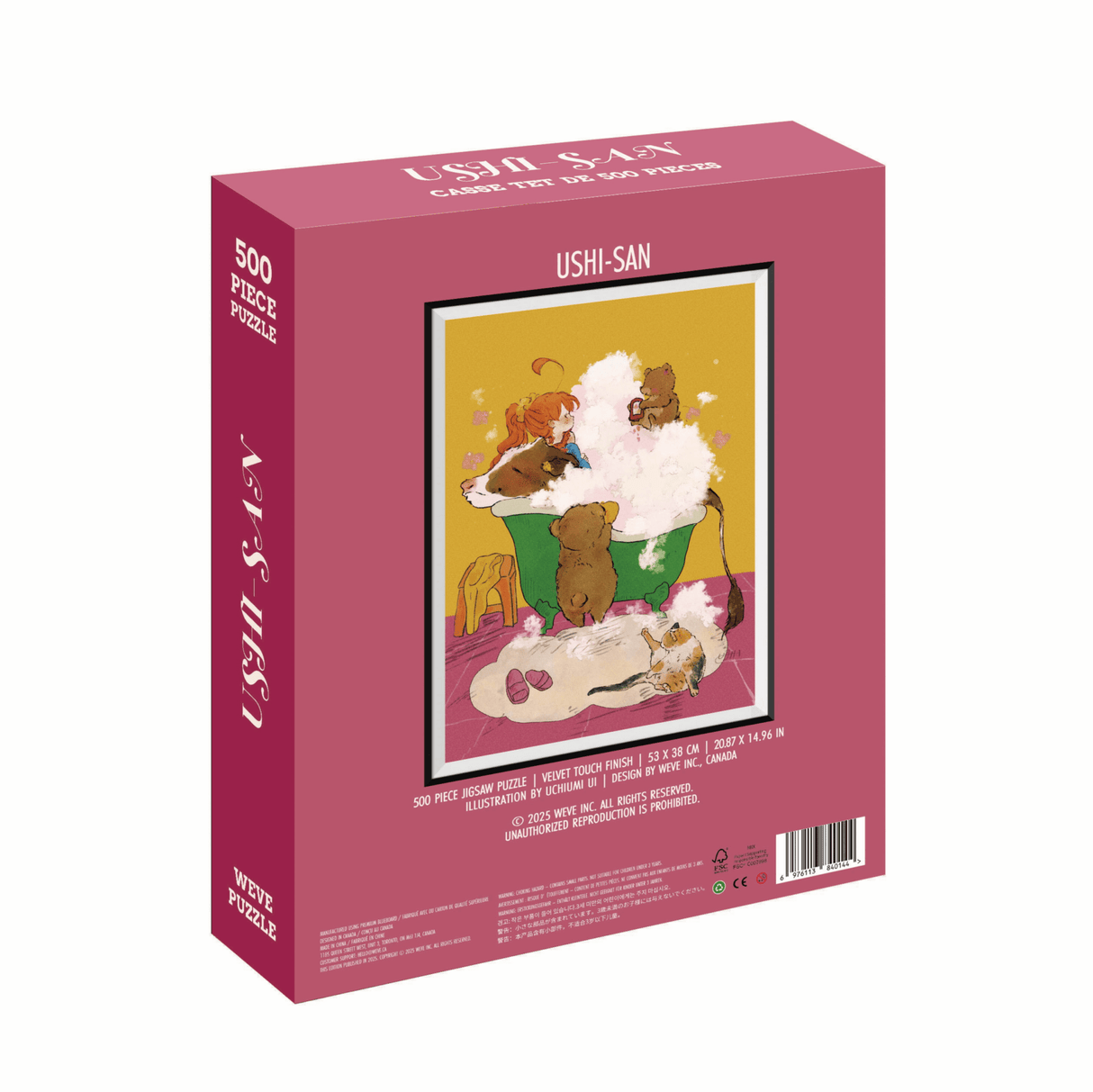 Ushi - San 500 Piece Jigsaw Puzzle | WEVE Puzzle - Jigsaw Puzzles - The Puzzle Center