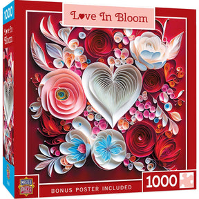 Valentine's Day - Love in Bloom 1000 Piece Jigsaw Puzzle | Masterpieces Puzzles - Jigsaw Puzzles - The Puzzle Center