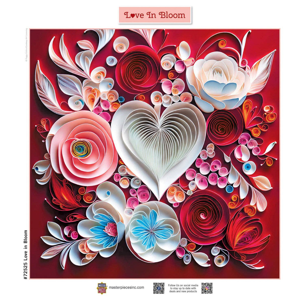 Valentine's Day - Love in Bloom 1000 Piece Jigsaw Puzzle | Masterpieces Puzzles - Jigsaw Puzzles - The Puzzle Center