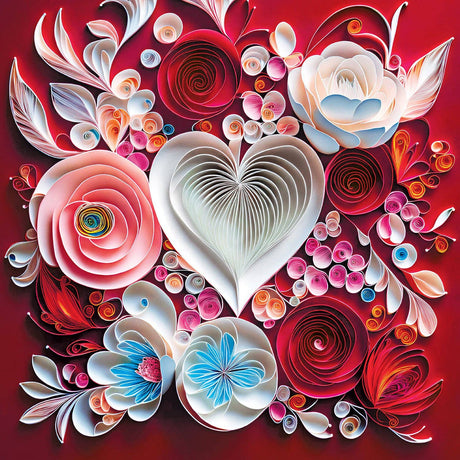 Valentine's Day - Love in Bloom 1000 Piece Jigsaw Puzzle | Masterpieces Puzzles - Jigsaw Puzzles - The Puzzle Center