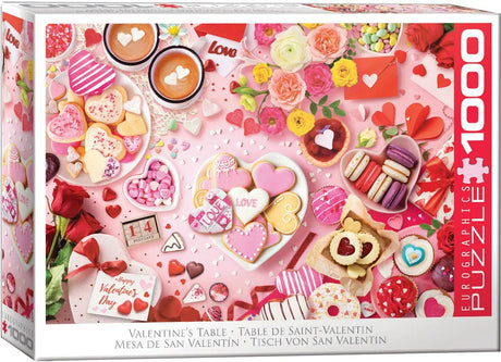 Valentine's Table 1000 Piece Jigsaw Puzzle | Eurographics - Jigsaw Puzzles - The Puzzle Center