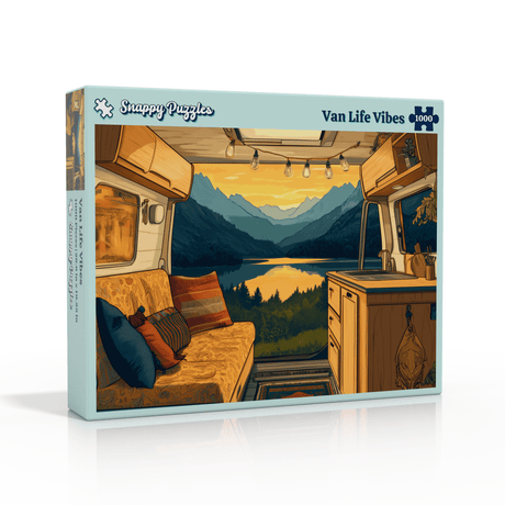 Van Life Vibes 1000 Piece Jigsaw Puzzle | Snappy Puzzles - Jigsaw Puzzles - The Puzzle Center