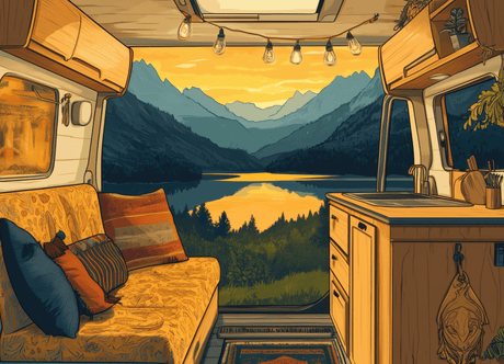 Van Life Vibes 1000 Piece Jigsaw Puzzle | Snappy Puzzles - Jigsaw Puzzles - The Puzzle Center