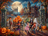 Fright Night Friends 500 Piece Jigsaw Puzzle | Vermont Christmas Co