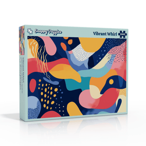 Vibrant Whirl 1000 Piece Jigsaw Puzzle | Snappy Puzzles - Jigsaw Puzzles - The Puzzle Center