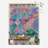 Victoria Ball Quilter's Corner 1000 Piece Foil Jigsaw Puzzle | Galison - Jigsaw Puzzles - The Puzzle Center