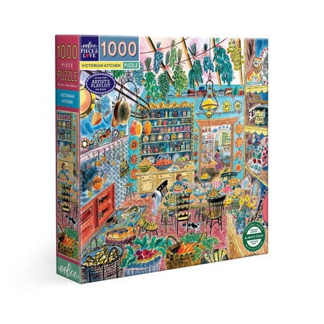 Victorian Kitchen 1000 Piece Jigsaw Puzzle | eeBoo - Jigsaw Puzzles - The Puzzle Center