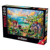 Village by the Sea 260 Piece Jigsaw Puzzle | Anatolian - Jigsaw Puzzles - The Puzzle Center