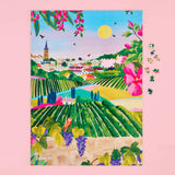 Village Vineyard 1000 Piece Jigsaw Puzzle | WerkShoppe - Jigsaw Puzzles - The Puzzle Center