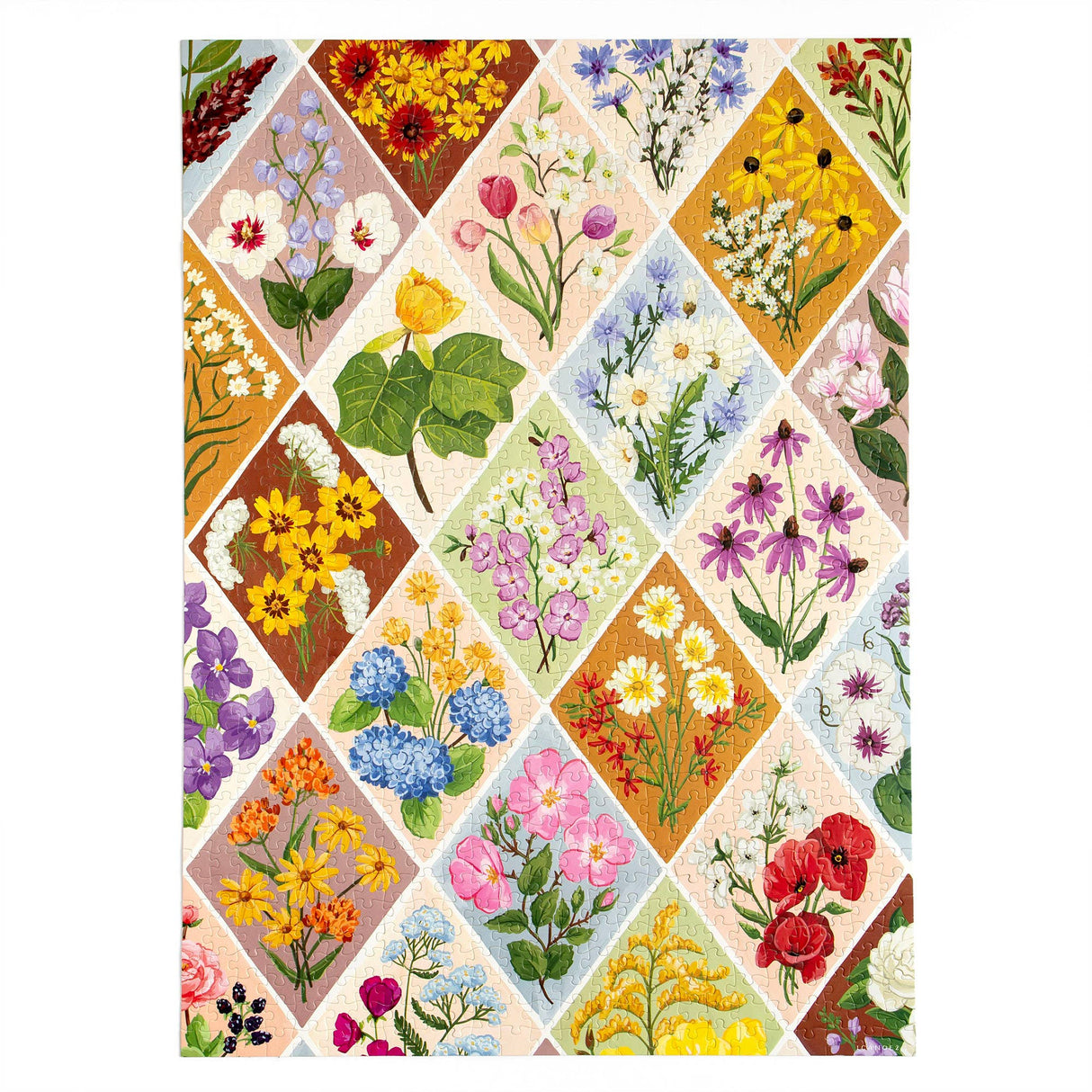 Vintage Blooms 1000 Piece Jigsaw Puzzle | 1Canoe2 - Jigsaw Puzzles - The Puzzle Center