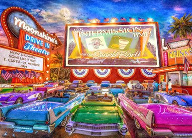 Vintage Drive - In 1000 Piece Jigsaw Puzzle | Vermont Christmas Co - Jigsaw Puzzles - The Puzzle Center