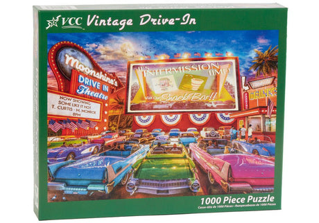 Vintage Drive - In 1000 Piece Jigsaw Puzzle | Vermont Christmas Co - Jigsaw Puzzles - The Puzzle Center